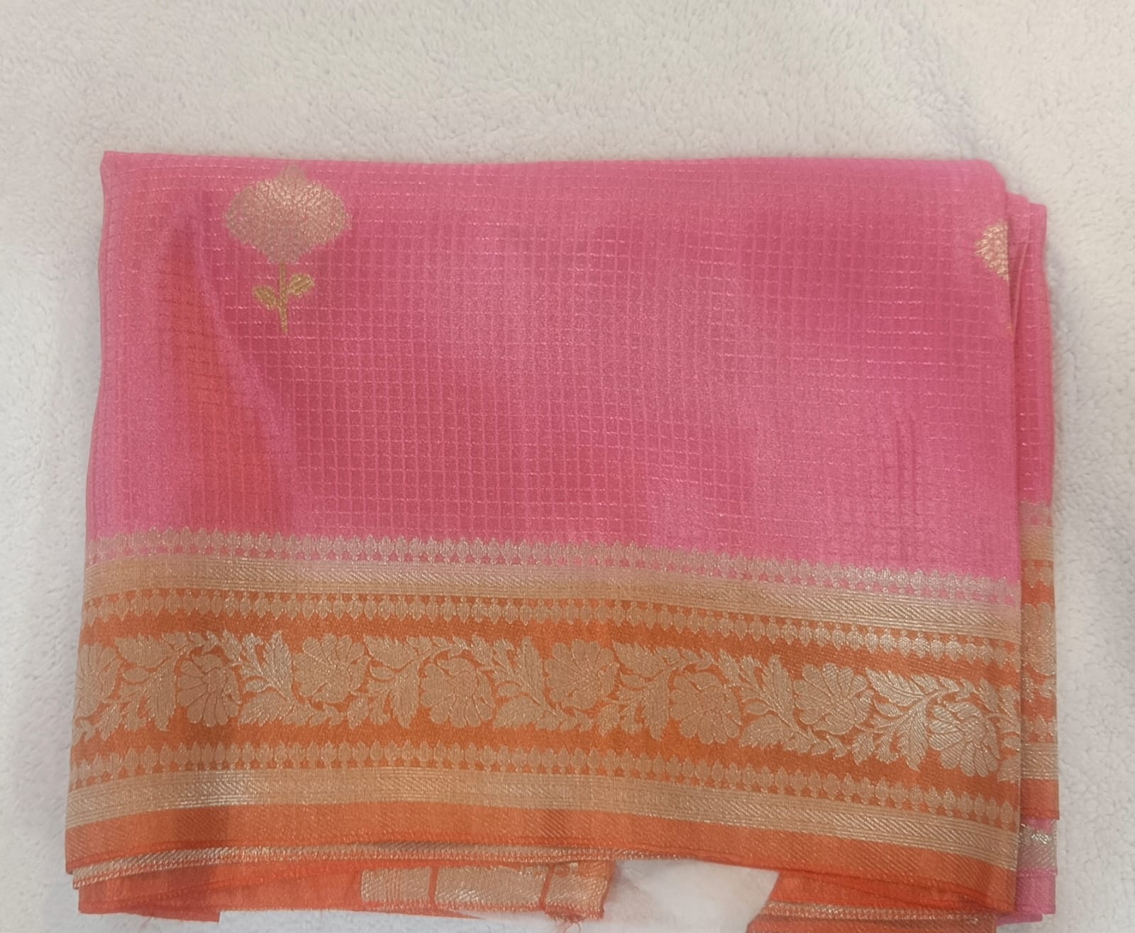 Banarasi tissue silk